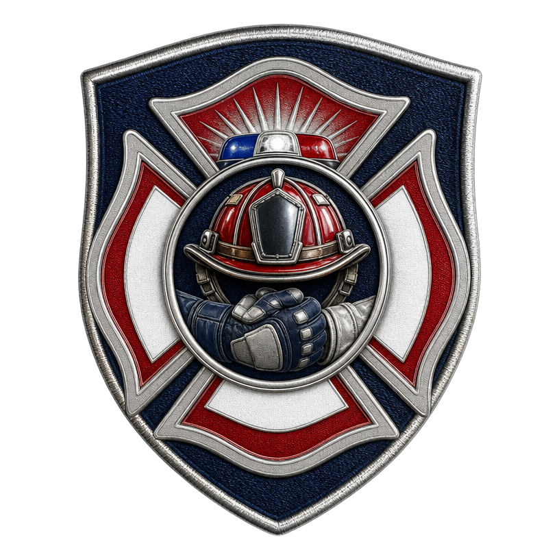First responders service emblem